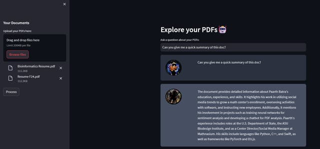 Multi-PDF RAG Chatbot